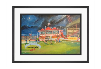 Broomfield Park Stadium Pavillion Fine Art Print - Airdrie FC Broomfield Park Stadium Pavillion Fine Art Print - Airdrie FC